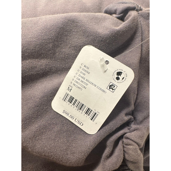 Free People Movement Logo Hot Shot Crossover Set NWT Dark Shadow Size Medium - Picture 6 of 6